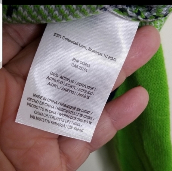 NFL APPAREL SEATTLE SEAHAWKS CHRISTMAS SWEATER - Picture 5 of 7